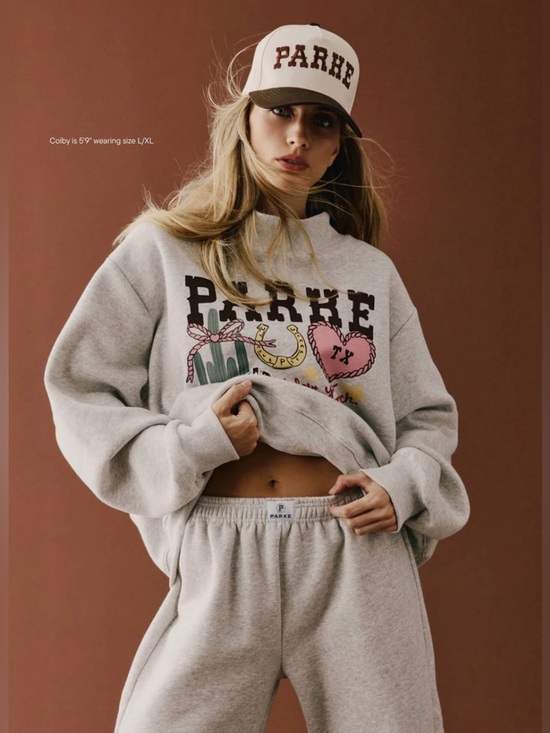 Parke Sweaters - PARKE Texas Graphic Mockneck size Small/ Medium